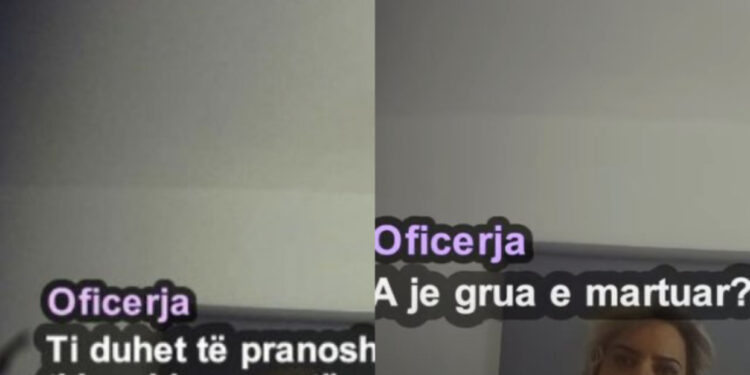 VIDEO/ ‘Je krujt vetë’/ Djali i policit përndjek gruan e martuar: Më shantazhon tek bashkëshorti