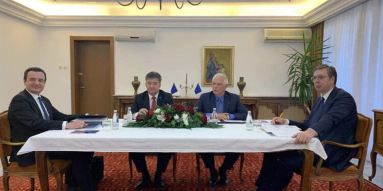 Rreth 10 orë negociata/ Përfundon pjesa e dytë e takimit Kurti-Vuçiç, Asociacioni mban “peng” marrëveshjen