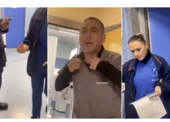 VIDEO/ “Unë jam Erzen Dobi, ta heq bluzën, dalim jashtë”/ Mjeku “trim” në Durrës kërcënon pacientin