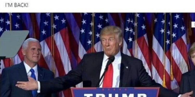 ‘Jam kthyer’/ Donald Trump poston në facebook për herë të parë që nga viti 2021