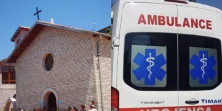 LAJM I FUNDIT/ U rrëzua në Kishën e Laçit, vdes rrugës për në spital
