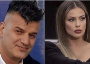 “Puthja me helm”, Bledi Mane publikon foton duke e puthur Olta