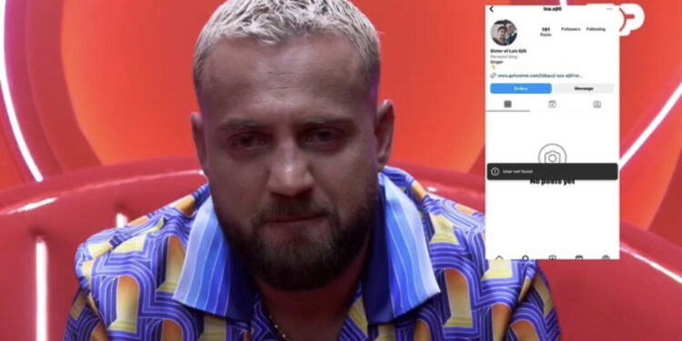 FOTO/ Skandal- Sulmohet dhe zerohen mbi 630 mijë ndjekës, mbyllet instagrami i Luizit pas sulmeve të njëpasnjëshme