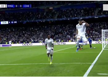 VIDEO/ Shpërthen festa në Bernabeu, Benzema ndëshkon Chelsea