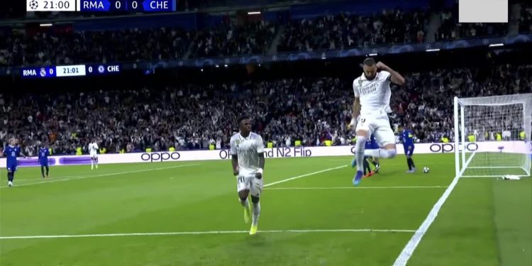 VIDEO/ Shpërthen festa në Bernabeu, Benzema ndëshkon Chelsea
