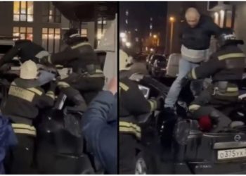 VIDEO/ 42-vjeçari bie nga kati i 19-të dhe pëson vetëm disa fraktura