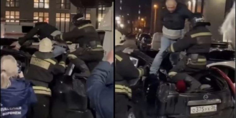 VIDEO/ 42-vjeçari bie nga kati i 19-të dhe pëson vetëm disa fraktura