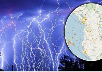 (LIVE-HARTA) Erë e fortë dhe rrebesh, po vjen stuhia