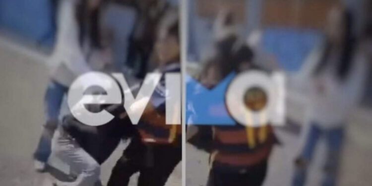 VIDEO/ Pamje të rënda/ Sherr për një djalë mes adoleshenteve, njëra bie pa ndjenja në tokë