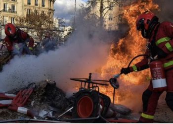 Protesta e 11 kombëtare në Francë kundër reformës së pensioneve