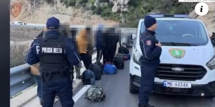 VIDEO/ Transportonin emigrantë kundrejt pagesës, arrestohen 4 shkodranët në Vlorë