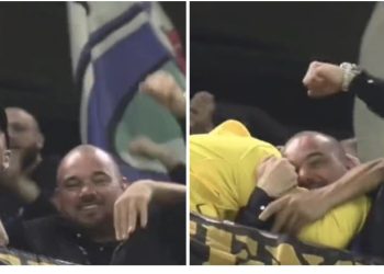 VIDEO/ Interi në finalen e Champions, kjo është festa e çmendur e Sneijder dhe Materazzit në stadium