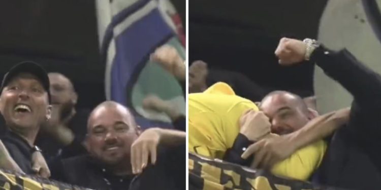 VIDEO/ Interi në finalen e Champions, kjo është festa e çmendur e Sneijder dhe Materazzit në stadium