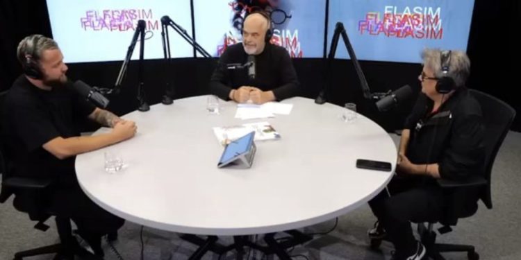 VIDEO/ “Blu Brothërs”/ Një podcast i pazakontë mes Edi Ramës, Luiz Ejllit dhe Benet Becit