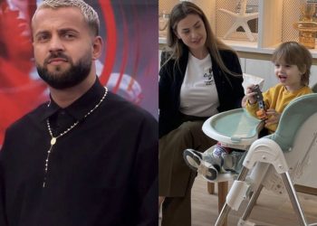 FOTO/ Komenti i Luizit për djalin e Oltës që preku aktoren