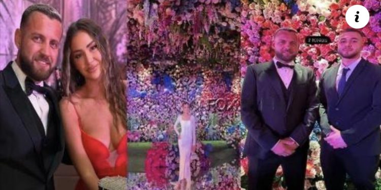 Pamje nga martesa përrallore e vajzës së Tom Doshit me biznesmenin, të ftuar specialë Luizi me Kiarën