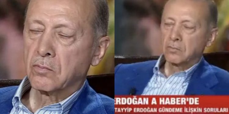 VIDEO/ Erdogan-in e zë gjumi gjatë intervistës, ja reagimi epik i gazetares!