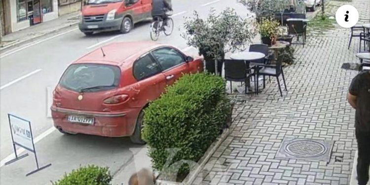 Vrapon me pistoletë në dorë, pamjet e Habib Rexhës pas ekzekutimit të Arjan Gosës!