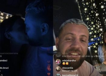 FOTO/ Luizi puth Kiarën “live” në Instagram dhe thyen rekord shikueshmërie