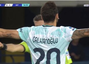 VIDEO/ Inter i “çmendur”, “zikaltërit” shënojnë 3 herë në 7 minuta në portën e Verona-s
