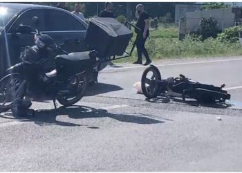 Përplasen dy motoçikleta në Lezhë, plagoset një prej drejtuesve