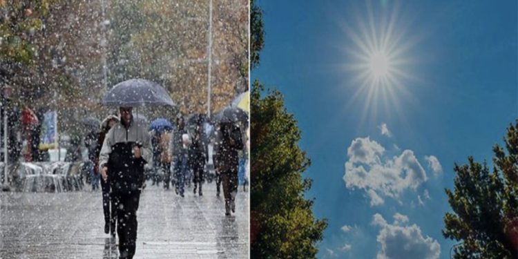 E shtuna nis me shi dhe përfundon me diell, si do luhaten temperaturat