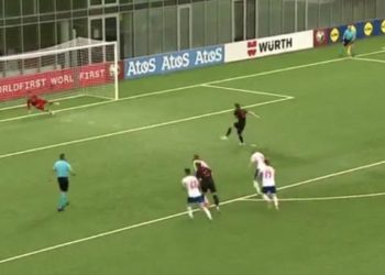 VIDEO/ Mbyllet pjesa e parë/ Cikalleshi shpërdoron shumë, Faroe na barazon në fund