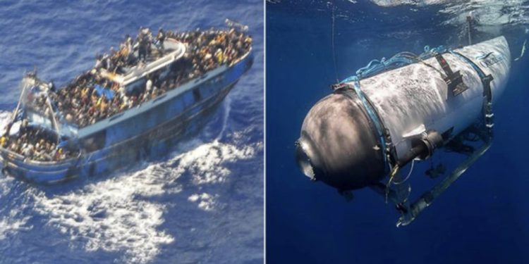 Pse 5 milionerët buzë Titanikut vlejnë më shumë se 700 refugjatë?