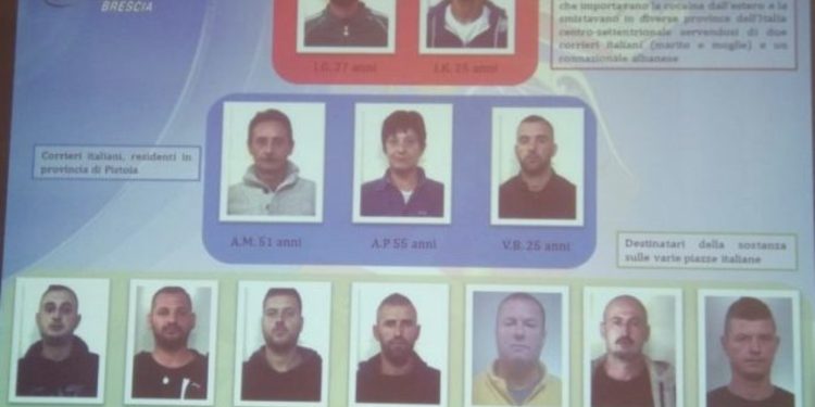 Shkatërrohet grupi kriminal në Itali/ Sekuestrohen 11 kg kokainë dhe mijëra euro cash, ‘kokat’ e bandës dy vëllezër shqiptarë