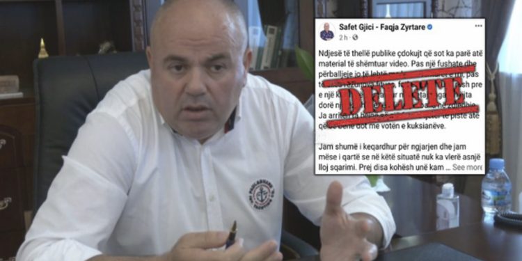 Lum komentesh e reagimesh për videon erotike, Safet Gjici “reagon” sërish