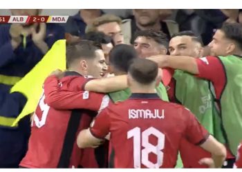 GOOOOL/ LIVE/ Më i miri në fushën e lojës, Nedim BAJRAMI ngre “peshë” stadiumin me golin e dytë