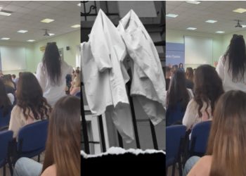 PROTESTA kundër punësimit me detyrim/ Debati me ministren Manastirliu: Duam kushte dhe rritje page!