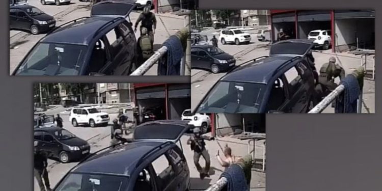 VIDEO/ Momenti kur Policia e Kosovës arreston ‘Rusin’ në një lavazh!
