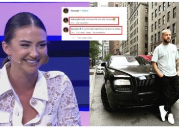 “O lumëmadh patentën e ke lënë në shtëpi”/ Kiara “godet” me komentin epik tek FOTOJA e Luizit