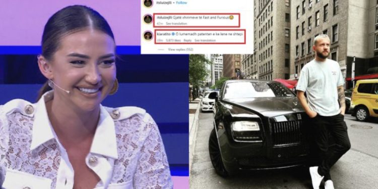 “O lumëmadh patentën e ke lënë në shtëpi”/ Kiara “godet” me komentin epik tek FOTOJA e Luizit