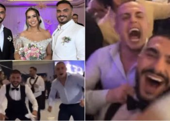 VIDEO/ Butrint Imeri e “djeg” me Don Xhonin në dasmën e vëllait: Kam radhën për nuse tani