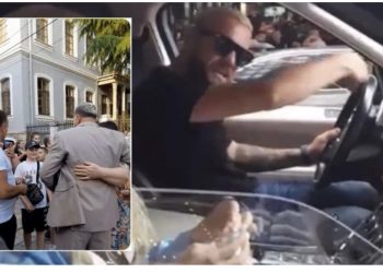 FOTO/ Luizit i ndodh e papritura nga fansat në Korçë