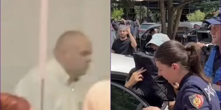 FOTO/ Safet Gjici “sy më sy” në gjyq me gruan që i ngriti kurthin