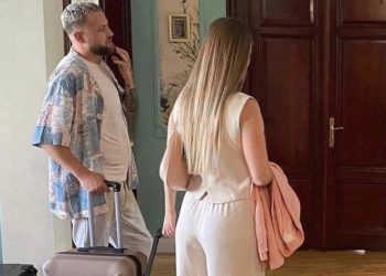 FOTO/ Dalin pamje nga xhirimet ‘Në kuadër të dashurisë’: Olta dhe Luizi në prapaskena