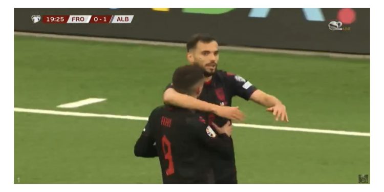 GOOOOL/ Asani dhe Bajrami kalojnë në avantazh Shqipërinë