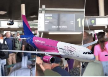 SKANDALI/ ‘Wizz Air’ sorollat pasagjerët për 12 orë: Zbrisni nga avioni!