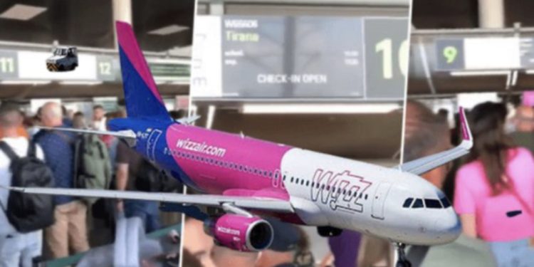 SKANDALI/ ‘Wizz Air’ sorollat pasagjerët për 12 orë: Zbrisni nga avioni!