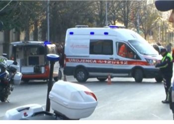 Aksident në Tiranë, një i vdekur dhe dy të plagosur