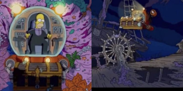 VIDEO/ ‘The Simpsons’ ‘godet’ përsëri, PARASHIKUAN zhdukjen e nëndetëses ‘Titan’!
