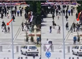 Publikohet me VIDEO momenti kur serbët me maska sulmojnë dy shqiptarët në veri të Mitrovicës