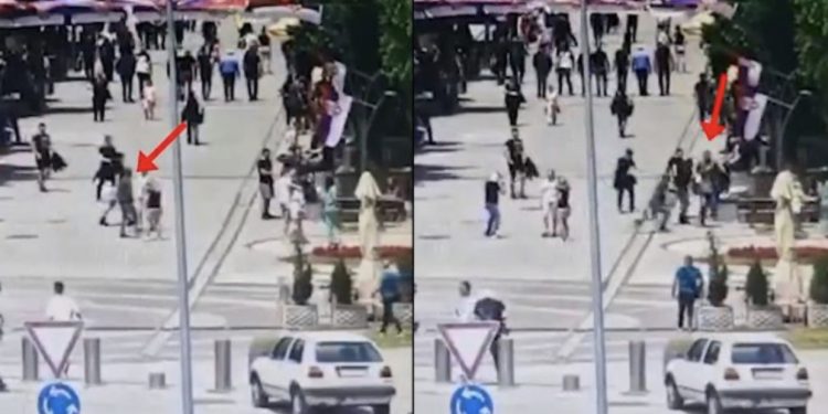 Publikohet me VIDEO momenti kur serbët me maska sulmojnë dy shqiptarët në veri të Mitrovicës