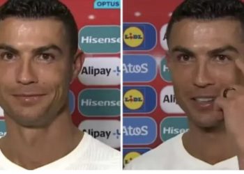 VIDEO/ Mosha bën të vetën, Ronaldo lutje kameramanit: Mos më afro se kam rrudha