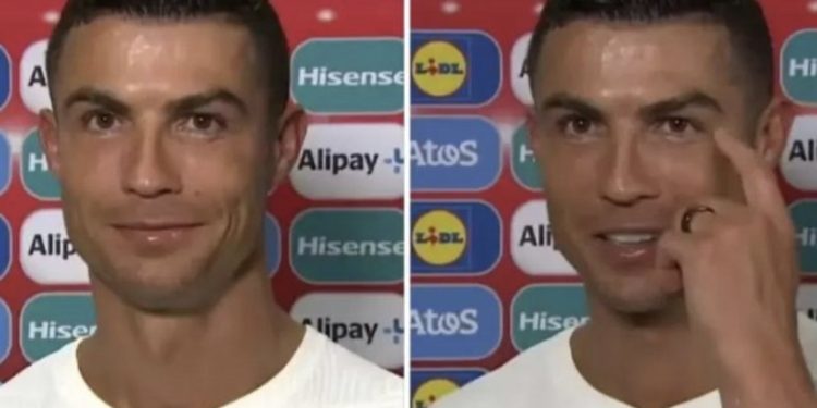 VIDEO/ Mosha bën të vetën, Ronaldo lutje kameramanit: Mos më afro se kam rrudha
