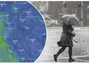 Diell, shi dhe rrebeshe në gjithë vendin