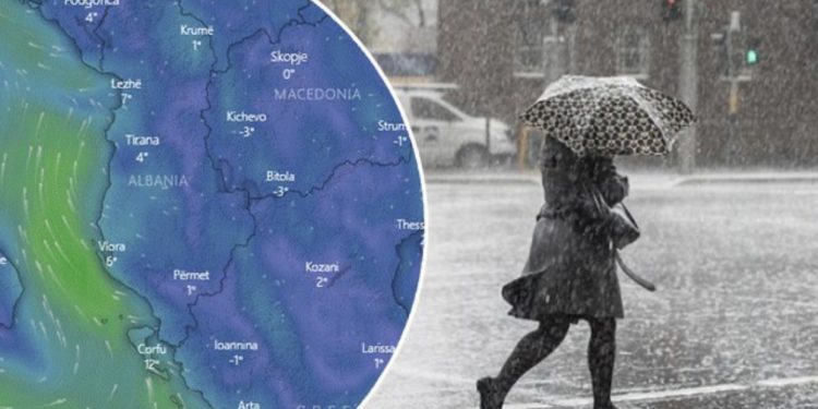 Diell, shi dhe rrebeshe në gjithë vendin